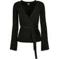 Urban Classics Rib Knit Wrapped Cardigan