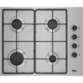 Beko Higg64103sxn Gasskomfyr 60 Cm 4 Brennere