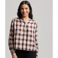 Superdry Check Langermet Bluse