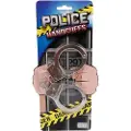 Pocket Money Police Handcuffs Metal