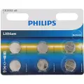 Philips Minicells CR2032P6 - Batteri 6 x CR2032 - Li - 210 mAh