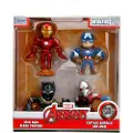 Jada 4-pakning Metall Avengers 7 Cm