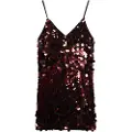 Superdry Disco Sequin Ermeløs Kort Kjole