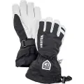 Hestra Army Leather Heli Skihansker, Junior, Black