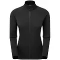 Montane F Protium Jacket, fleecejakke, dame, svart