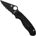 Spyderco Para 3 Lightweight foldekniv, spyderedge, svart