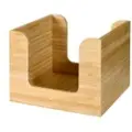 Duni Servietdispenser Duni 13x13 cm Bambus,4 stk/krt