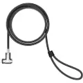 Compulocks T-bar Security Keyed Cable Lock - Sikkerhetskabellås - 1.83 m - for Compulocks BrandMe VESA Brandable Floor Stand For Tablets White, iPad 10, Space Rise