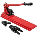 Vevor Benkpressverktøy 24" ståltaupressverktøy med krympeverktøy Kabelboltkutterhode Benkpresser 1/16"-3/16" aluminium/kobberhylser Benkkabel Legert stålkrympeverktøy for 1/2" ståltau Fe