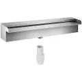 Vevor 11,8" x 4,5" x 3,1" rustfritt stål dekorativ fossebassengfontene for hagedammen innendørs og utendørs