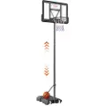 Vevor basketballkurv, 1,2-3 meter justerbar høyde, bærbart bakplatesystem, 102 cm basketballkurv og mål, basketballsett for barn og voksne med hjul, stativ og fyllbar base, for utendørs/innendørs