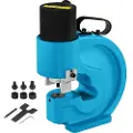 Vevor Hopopular CH-70 hydraulisk hullstanser, hullstanser, 35T flat kobber elektrisk pumpe L-stil, CP-700 H-stil CFP-800-1 samleskinne wolframstål