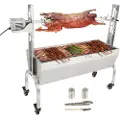 Vevor Roaster Spit Rotisserie BBQ Grill Hel gris Lam Kylling Steker 50W 90LBS