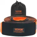 Vevor Recovery slepestropp 4" x 30', 46 500 lbs bruddstyrke, trippelforsterkede løkkestropper, tresparer, tauing og gjenoppretting i terreng, ekstrem værbestandighet, beskyttelseshylser og oppbevaring