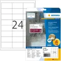 Herma Slitesterke Etiketter 66x33.8 25 Ark A4 Klistremerke 600 Stykker