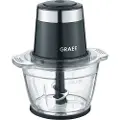 Graef CH502EU, Sort, Ost, Frukt, Kjøtt, Grønnsaker, Rustfritt stål, Glass, 1 l, 500 W