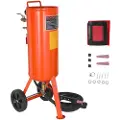 Vevor 37,9 l kraftig sandblåser 60–110 PSI med 2 dyser og 228,6 cm slange