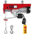 Vevor elektrisk heiskranvinsj 2640 lbs med 14 fot kablet fjernkontroll 230V