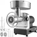 Vevor Heavy Duty elektrisk kjøttkvern 992 Lb/H Kapasitet 1100W &amp; pølsestopper