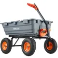 Vevor Poly hagedumpervogn Kraftig gårdsvogner og vogner 6,48 cu.ft 1200 lbs