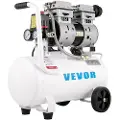 Vevor luftkompressor 5,5 gallon, bærbar luftkompressor 1 HK, oljefri luftkompressor ståltank 750W, pannekake luftkompressor 115 PSI, ultrastille kompressor for hjemmereparasjon, dekktrykk