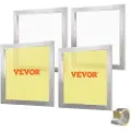 Vevor Screen Printing Kit Silke Screen Printing ramme 20x20in 110 Count Mesh 4stk