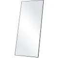 Vevor helfigursspeil, 183 x 83 cm, ekstra stort stående hengende eller lenende rektangulært gulvspeil med ramme i herdet glass i aluminium, helfigursspeil for stue og soverom, svart