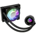 Kolink Umbra Void 120 AIO, Væskekjølesett, 12 cm, 110,78 m³/t, Sort