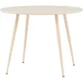 Venture Home Venture HomePlaza Rundt spisebordHvitSpisebordFra Homeroom