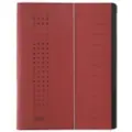 Pierre by Elba elegant arkivmappe, A4 bordeaux, rom 1-12, papp (42496 BX) (42496 BX)