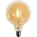 LUEDD E27 Dimbar LED Gull G125 4,9W 450lm 2200K