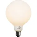 LUEDD E27 3-trinns dimbar LED-pære opal G125 4W 450lm 2700K