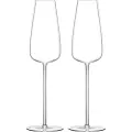 LSA International LSA2-pakning med champagneglassTransparentVinglassFra Homeroom