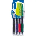 Pilot G-2 Gelpen m/klik Set-2-Go 0,7 mm Basic ass. farver