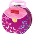 Faber-Castell 155537, 33 stykker, Fiolblå, Rosa, Rund, Vann-basert blekk, Motor skills training,Creative thinking skills training