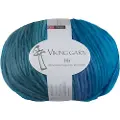 Viking Garn Viking Iris 100 g Multi blå/turkis 421