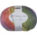 Viking Garn Viking Iris 100 g Multi Rosa/grønn 435