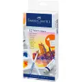 Faber-Castell Creative Studio - Malingssett - 12-piece - vannfarge - 12 farger - assorterte farger - 9 ml
