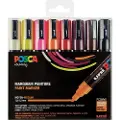 Posca Marker Uni Posca Corner PC-5M-8 Warm Colors ass. farver - (8 stk.)