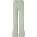 Pepe Jeans for woman. PL211786 Willa bell-bottom trousers green (26/30), Casual, Cotton