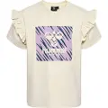 Hummel Flowy Ruffle Kortarmet T-skjorte