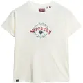 Superdry Tattoo Rhinestone Fitted Kortarmet T-skjorte