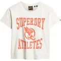 Superdry Varsity Flocked Fitted Kortarmet T-skjorte