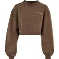 Urban Classics Cropped Small Embroidery Terry Collegegenser