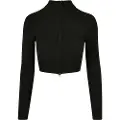 Urban Classics Cropped Rib Knit Cardigan