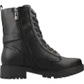 Mtng for woman. 50355 Campa ankle boots black (39), 1 to 3 cm, Zip, Casual