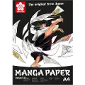 Sakura Manga paper pad | 29.7 x 21 cm (A4), 250 g, 20 sheets