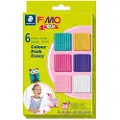 Graine Créative Staedtler Polymer leiresett for barn FIMO, 6 farger