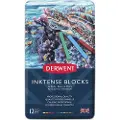 Derwent Inktense Blocks 12 stk tin