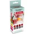 Royal Talens Glass & Porcelain Transparent set Pink Frost | 4 x 30 ml